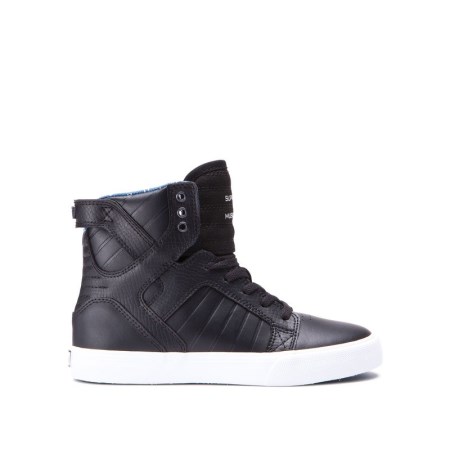 Supra Skytop - Παιδικα Sneakers Ψηλα - Μαυρα (GR2853)